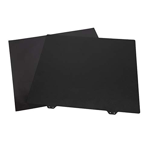 Ashata 3dプリンタープラットフォームパーツ 300x300mm マグネットステッカー B面 2層テクスチャーpeiパウダー