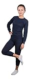 Rocky Women's Thermal 2pc Set Long John Underwear Waffle Knit