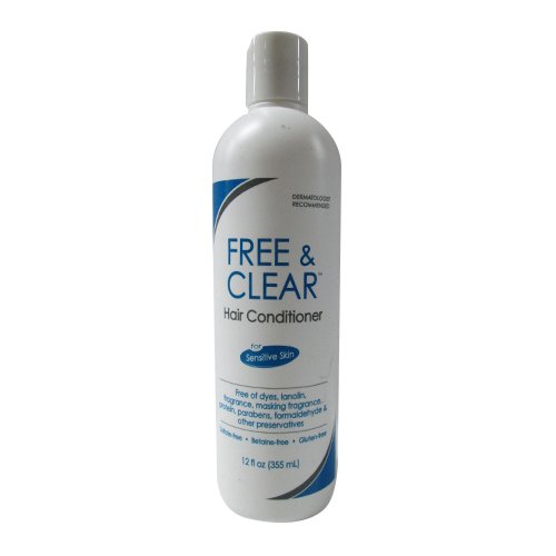 Free & Clear Hair Conditioner 12 oz (Pack of 5)