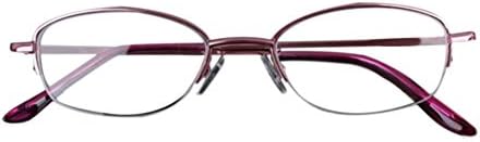 Deylaying Fashion Vintage Pink Metal Frame Resin Reading Glasses For Women Strength +0.5 +0.75 +1.0 +1.5 +2.0 +2.5 +3.0 +3.5 +4.0