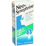Special Pack of 5 NEO-SYNEPH SPRAY 1/4% N-665 15ML