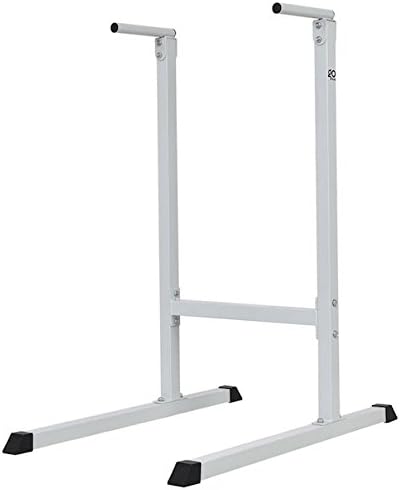 Dip Station Stand Freestanding Pull Push Chin Up Bar Tower Raise Stand Home Gym Power Fitness Workout Exercise Intense Upper Body Shoulders Delts Triceps Workout Heavy Duty Steel