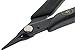 Xuron - 450SAS Tweezer Nose Pliers - Serrated, ESD Safe Grips