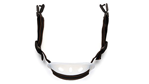 Pyramex HPCSTRAP Universal Hard Hat Chin Strap with Black Elastic Strap and Chin Cup, Black Pyramex HPCSTRAP Universal Hard Hat Chin Strap with Black Elastic Strap and Chin Cup, Black