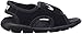 NIKE Kids Baby Sunray Adjust 4 (Infant/Toddler), Black/White/Anthracite, 6 M
