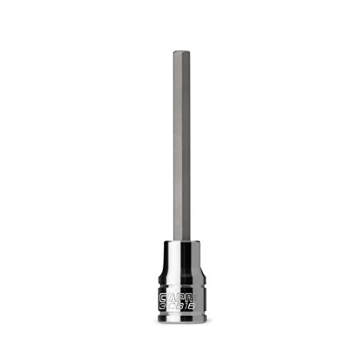 Capri Tools 3-0616 Long 1/4-Inch Hex Bit Socket, 3/8-Inch Drive, SAE