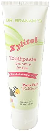 Branam Oral Health Tooth Gel for Babies and Toddlers Yum Yum Bubblegum - 4 oz