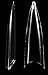 beYou 2Pack Natutal/Clear 2 Color Long Stiletto 1000 Gel Nail Tips(Clear 500tips/ Natural 500tips) 10Sizes,Long Ballerina Nails, Acrylic Nail Tips For Nail Salon 28500 (Long Stiletto)