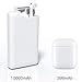 10000mah Power Bank Portable Phone Charger with AirPods Charging Case Cover built-in, USB Type C Ports 5V 3A Fast Charge External Battery Compatible with AirPod 1/2, iPhone, iPad, Samsung Galaxy, more