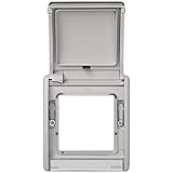 Simon 4400092-035 Placca copripresa e copri interruttori Grigio