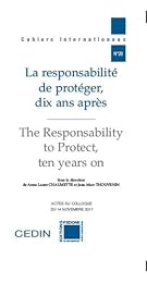 La  responsabilité de protéger, dix ans après