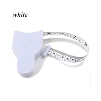 Foreverharbor 1 Pc Simple Cnvenient Body Tape Measure for Measuring Waist Diet Weight Loss