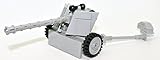Modern Brick Warfare WW2 German 7.5cm PAK 40 Anti-Tank Gun Custom Kit