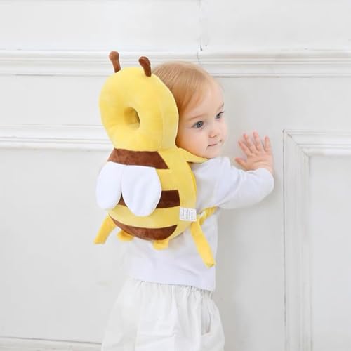 Baby Head Protection Cushion, Baby Head Protector, Backpack Cushion for Toddlers, Suitable for Children Learning to Crawl and Walk with Knee Pads