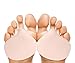Best Foot Pads for Women and Men - Metatarsal Ball of Foot Gel Inserts - in Shoe Under Socks Support Cushions for Feet Pain Relief. Forefoot Silicone Pads for Pain, Mortons Neuroma, Pressure Relief