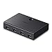 UGREEN USB 2.0 Sharing Switch 4 Port USB Peripheral Switcher Adapter Box Hub 4 PCs Share 1 USB Device for Printer Scanner with 4 Pack USB 2.0 Male Cable