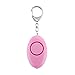 Guard 130 dB Emergency Personal Self-Defense Alarm with LED light for Kids - Elderly - Women,Perfect for Bag Decoration,Pink