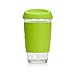 JOCO 16oz Glass Reusable Coffee Cup (Lime)