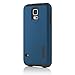 Incipio DualPro Shine Case for Samsung Galaxy S5 - Retail Packaging - Navy/Gray