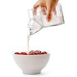 DoComer(TM) Glass Half Pint Creamer Milk Carton Cup
