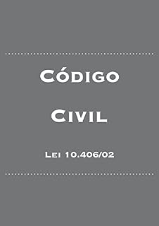 Livro Código Civil de 2002: Lei 10.406/02 (Direito Civil Brasileiro Livro 1)