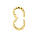 Beadalon (1-Pack) Quick Links Connectors Large Gold Color 42 pieces 326A-418-1P