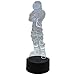 Fortnite Dark Voyager 3D Stereo Vision Bedroom Night Light LED Home Decoration USB Touch/Remote Control 16 Color Creative Model Toy Gift (Fortnite Dark Voyager)