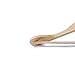 VINUSS Ezihom Wood Suit Hangers with Extra Wide Shoulder, Solid Wood Coat Hangers with Natural Finish, Heavy Duty Wooden Hangers for Suit, Coat, Jacket with Non Slip Bar, 360 Swivel Chrome Hook, 5pcs