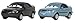 Disney Pixar Cars Diecast Character Car 2-Pack, Autobahn Society Guys #2 & #3