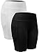 Neleus Women's Workout Compression Yoga Shorts with Pocket