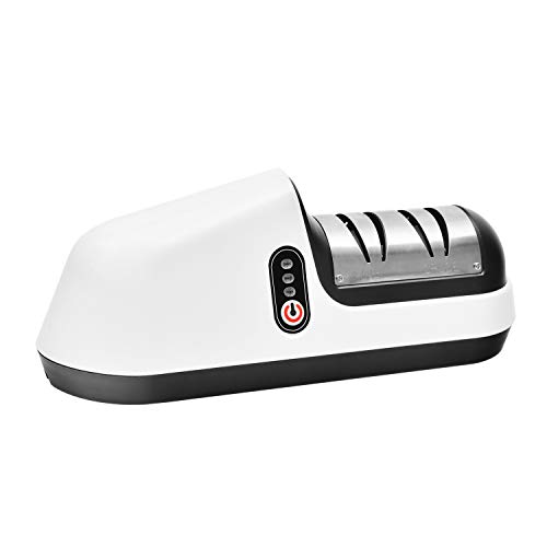 Professional Electric Knife Sharpener 2Stage Kitchen Knives Sharpening System with Diamond