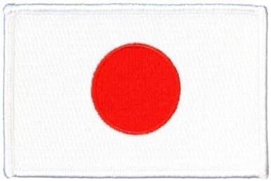 Logo patch embroidered)Japan National Flag Iron-On Patch DIY Japanese Culture Craft Decoration Applique + E-book with pictures