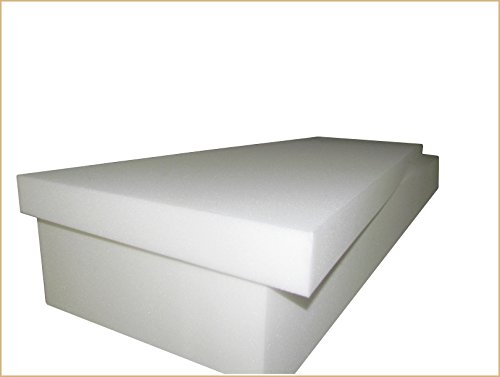 Seat Cushions - High Density 5"T x 24"W x 80"L (1836) "Medium Firm" (Sofa Seat Replacement Foam Cushion, Upholstery Foam, Foam Padding) - Thumbnail 3