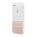 Incipio Cell Phone Case for Apple iPhone 5/5S/SE - Retail Packaging - Wesley Stripes/Rose Gold