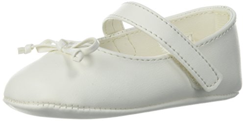 Baby Deer Girls' 0004088 Mary Jane Flat, Ivory, 3 Child US Toddler