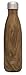 Simple Modern 17 Ounce Wave Water Bottle - Stainless Steel Double Wall Vacuum Insulated Reusable Leakproof Pattern: Wood Grain (WVC-17-WD)