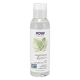 NOW Solutions, Vegetable Glycerin, 100% Pure, Versatile Skin Care, Softening and Moisturizing, 4-Ounce