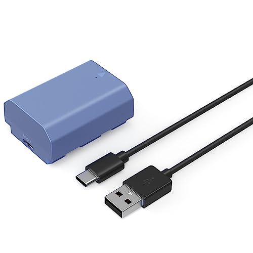 SMALLRIG 2400mAh Battery Akku für Sony NP-FZ100 Kamera, Akku mit USB-C 2,5