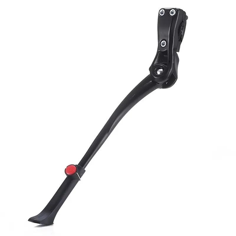 FAMEX RIDE Alloy Adjustable Rear Side Non-Slip Bicycle Bike Kickstand, Height Adjustable Bike Stand suitable for 24"-29" inches mountain bike/road bike