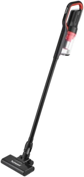 Kabelloser Staubsauger, 2 Sauggeschwindigkeiten, 600 ml Behälter, 14,8V Akku, HEPA-Filter, 25 Min. Laufzeit TAB-339C, Besenstaubsauger, Schwarz-grün, 120 W, 600 milliliters, 76 Dezibel
