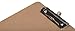 Letter Size Clipboard Low Profile Clip (Pack of 6) Secure Clip with Pen Holder and Large Mouth Hanging Hook 9''x12.5