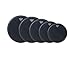 Remo BA0812-ES Black Suede Ambassador Drum Head - 12-Inch