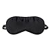 Sol Wellness Natural Silk Sleep Mask & Blindfold - Single Strap Super-Soft Silk Eye Mask