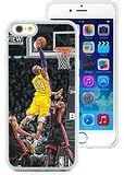 iPhone 6 Case,Kobe Bryant Dunks White Case for iPhone 6S 4.7 Inches,TPU Cover