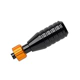 EZTAT2 Bat Tattoo Cartridge Grip Black with Golden Vice for Rotary Tattoo Machine Needles