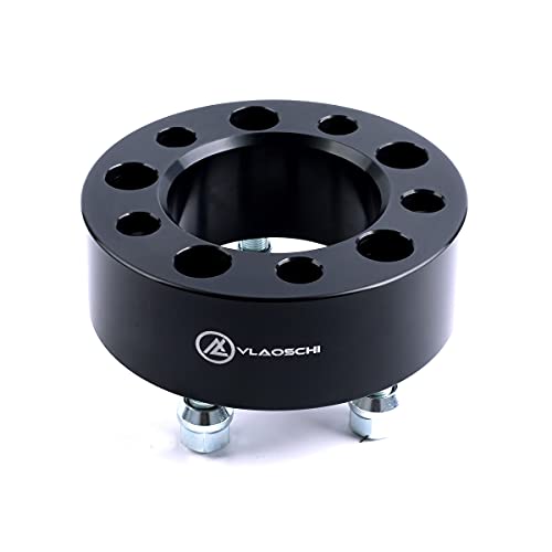 thumbnail image 2 of 6x139.7 Wheels VLAOSCHI Black Forged 5x5.5 To 5x5 Wheel Adapters 1 Inch With 1/2" Studs Compatible With Dodge F-ord 5 Lug 5x139.7 To 5x127 For 1994-2001 RAM1500 6x5.5 Wheels 2 of 12