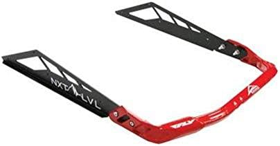 Skinz Protective Gear Rear Bumper for Polaris Pro - Flat Black/Red NXPRB200-FBK/RD