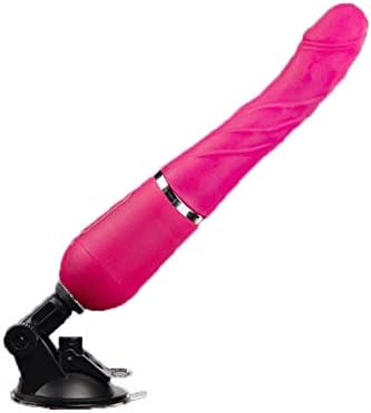 Intelligent Heating Telescopic Vibrating bar, Powerful Hands-Free Suction Cup 10 Frequency Female Thrust Machine