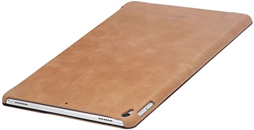 StilGut iPad 10.5 Case, Leather Flip Cover with Stand Function and Auto Sleep Wake Feature for Apple iPad Pro 10.5 Inch, Cognac Vintage