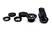 GoStellar Universal 3-in-1 Camera Lens Kit for Smartphones and Tablets - Wide Angle + Macro + Fisheye (Optical Glass/Increased Transparency) - Protective Bag and Clip